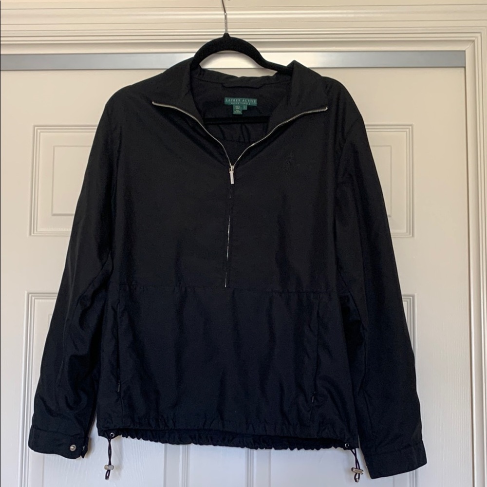 Lauren Active Ralph Lauren Half-Zip Jacket Women’s L Black